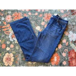 Altar'd State Plain Jane Wash Bootcut Jeans Blue Stretch Size 31/13 AJ21007H18